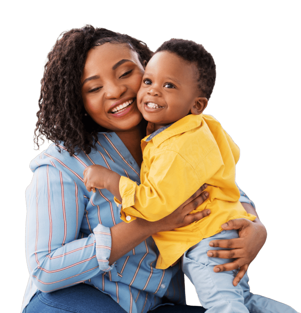 Mother and son