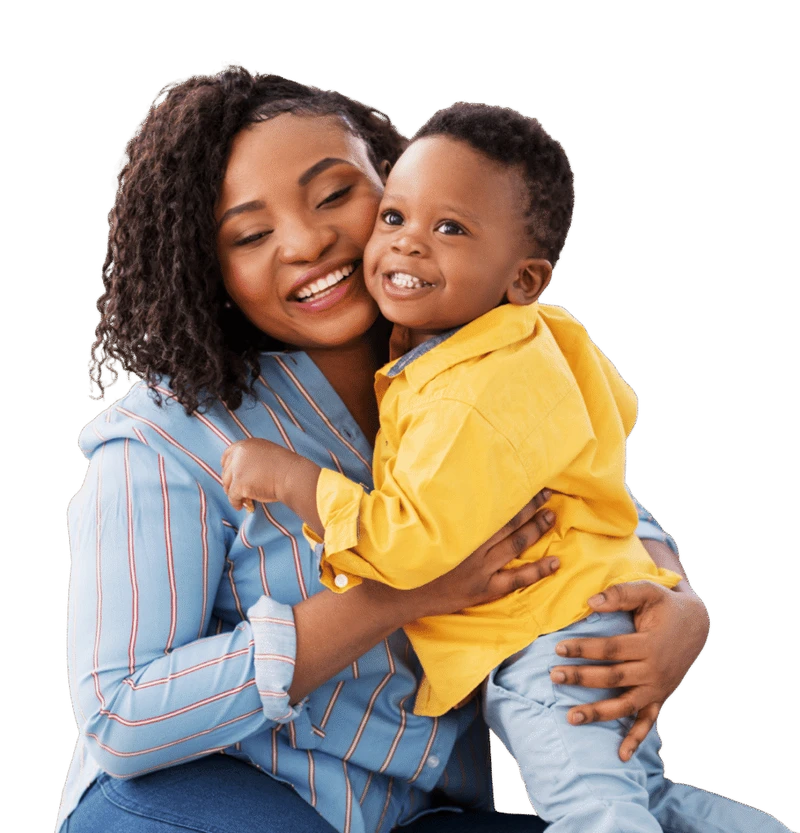 Mother and son